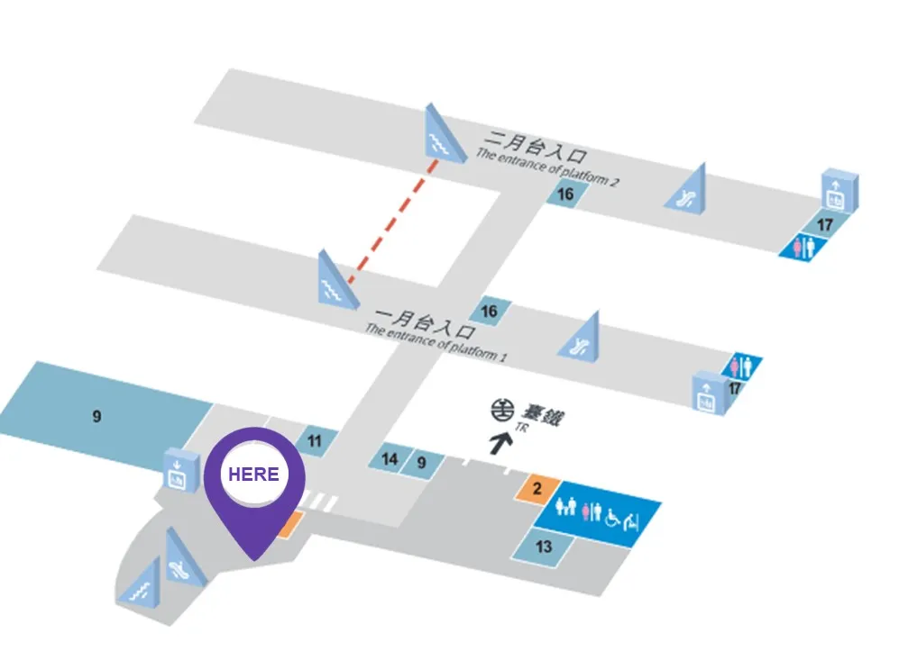 高鐵台南站領證點